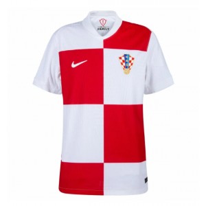 Fotbalové Dres Chorvatsko Domácí Oblečení ME 2024 Krátký Rukáv